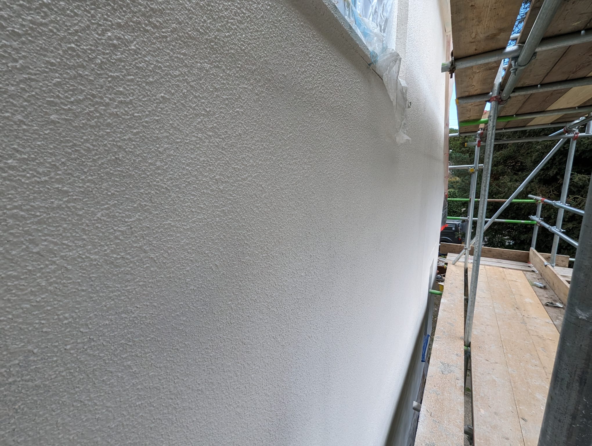 Silicone Thin Coat Render